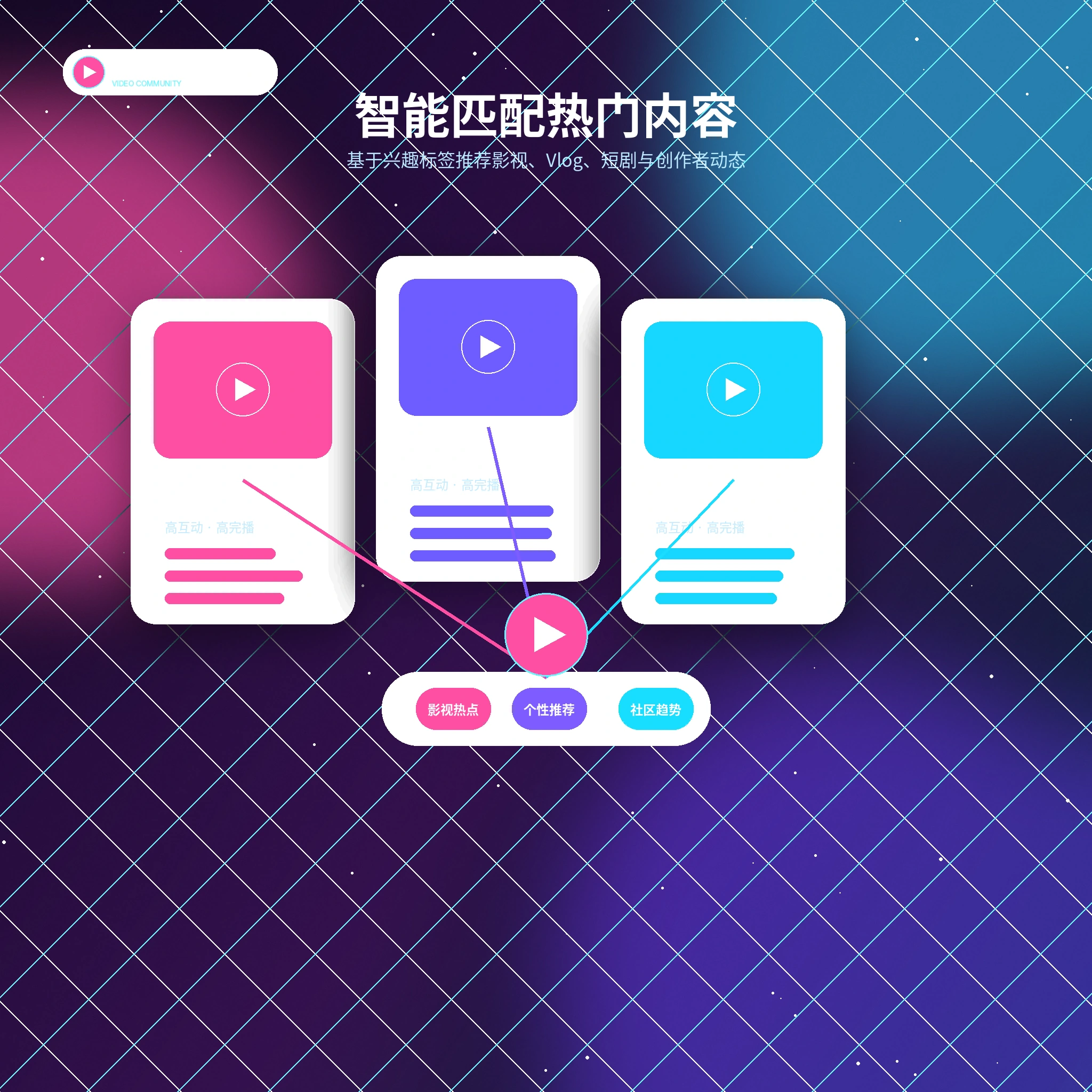 糖心vlog兴趣匹配与内容发现
